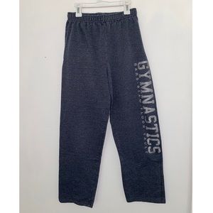 Grey gymnastics sweats